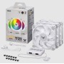 Asus Ventilador TUF Gaming TF120 120mm ARGB 3 Pack (rodamiento fluidodinámico (FDB), Matriz LED de Doble Capa, Aura Sync, Flujo