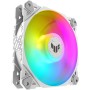 Asus Ventilador TUF Gaming TF120 120mm ARGB 3 Pack (rodamiento fluidodinámico (FDB), Matriz LED de Doble Capa, Aura Sync, Flujo