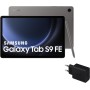 Samsung Galaxy Tab S9 FE - Tablet + Cargador, 256 GB, Wifi, S Pen incluido, Batería de Larga Duración, Clasificación IP 68, Gris