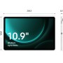 Samsung Galaxy Tab S9 FE - Tablet + Cargador, 256 GB, Wifi, S Pen incluido, Batería de Larga Duración, Clasificación IP 68, Gris