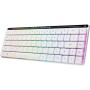 ASUS ROG Falchion RX Low Profile Teclado Mecánico Inalámbrico, Moonlight White - Diseño Italiano