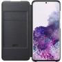 Samsung EF-NG980PBEGEU - Funda LED View para Galaxy S20 / S20 5G, Silicona, Negro - 6.2 pulgadas