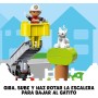 Lego Duplo Rescate Camión de Bomberos de Juguete - Juego Educativo para Niños y Niñas de 2+ Años - Vehículo con Luz y Sonido,