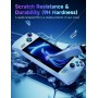 JSAUX Protector de Pantalla Compatible con ROG Ally (2 Piezas), Cristal Templado Anti-Resplandor con Marco Guía, Protector de