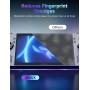 JSAUX Protector de Pantalla Compatible con ROG Ally (2 Piezas), Cristal Templado Anti-Resplandor con Marco Guía, Protector de