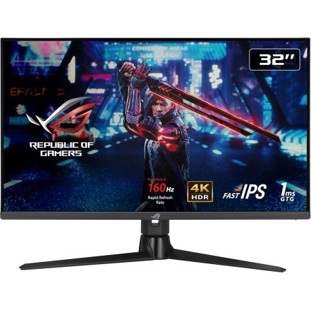 Asus ROG Strix XG32UQ - Monitor Gaming de 32 Pulgadas, 4K UHD, Fast IPS, 160 Hz OC, 1 ms GTG, NVIDIA G-Sync, FreeSync Premium