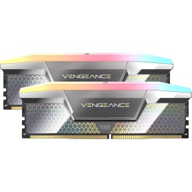 CORSAIR Vengeance RGB DDR5 CUDIMM 48GB (2x24GB) 8000MHz CL38-50-50-128 1.4V Intel XMP Memoria de Ordenador de Sobremesa - Plata