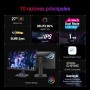 ASUS ROG Strix XG27UCG - Monitor Gaming de 27 Pulgadas 3840x2160, 4K 160Hz o FHD 320Hz, 1ms (GTG), Fast IPS, ELMB Sync, G-Sync,