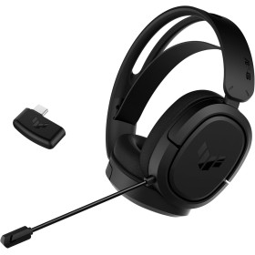 ASUS TUF Gaming H1 - Auriculares inalámbricos con micrófono certificado Discord, sonido envolvente 7.1, controladores de 40 mm,