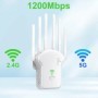 Repetidor WiFi de 1200Mbps para el hogar, enrutador inalámbrico de alt