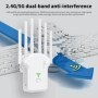 Repetidor WiFi de 1200Mbps para el hogar, enrutador inalámbrico de alt