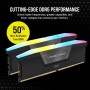 Corsair VENGEANCE RGB DDR5 32GB (2x16GB) 5200Mhz C40 Memoria per Desktop (Regulación de Voltaje a Bordo, perfiles XMP 3.0