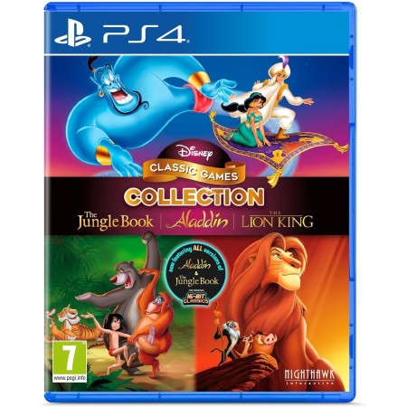 Disney Classic Aladdin,Lion King,Jungle Book - PS4