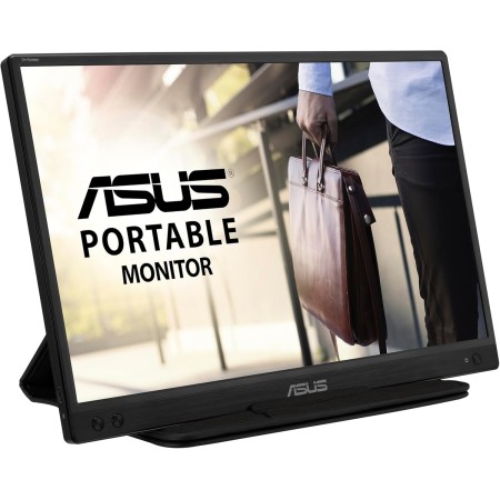 ASUS ZenScreen MB166C - Monitor portátil USB de 15,6" FullHD (1920x1080, IPS, USB de tipo C, 60 Hz, Antiparpadeo, Filtro de luz