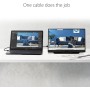 ASUS ZenScreen MB166C - Monitor portátil USB de 15,6" FullHD (1920x1080, IPS, USB de tipo C, 60 Hz, Antiparpadeo, Filtro de luz