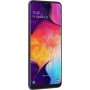 Samsung Galaxy A50 SM-A505F 16,3 cm (6.4'') 4 GB 128 GB SIM Doble 4G Negro 4000 mAh - Smartphone (1080 x 2340 Pixeles, 25 MP)