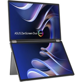 ASUS ZenScreen Duo OLED MQ149CD Monitor portátil Plegable de 360°, Doble Pantalla OLED de 14 Pulgadas, 16:10, 1920x1200 FHD,