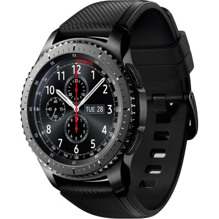 Samsung Gear S3 Frontier - Reloj inteligente, color gris oscuro (importado) [Versión importada: Podría presentar problemas de