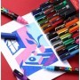 Marcador acrílico Mitsubishi Posca 1M 3M 5M plumones colores a base de