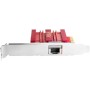 ASUS PCE-AXE5400, Adaptador WiFi 6E PCI-E con 2 Antenas externas, soporta la Banda de 6GHz, 160MHz, Bluetooth 5.2, Seguridad de