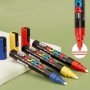 Marcador acrílico Mitsubishi Posca 1M 3M 5M plumones colores a base de