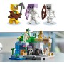 LEGO Minecraft La Mazmorra del Esqueleto, Juguete para Niños y Niñas de 8 Años o Más con Cuevas, Estalactitas, Ballesta y