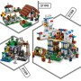LEGO Minecraft La Mazmorra del Esqueleto, Juguete para Niños y Niñas de 8 Años o Más con Cuevas, Estalactitas, Ballesta y