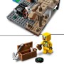 LEGO Minecraft La Mazmorra del Esqueleto, Juguete para Niños y Niñas de 8 Años o Más con Cuevas, Estalactitas, Ballesta y