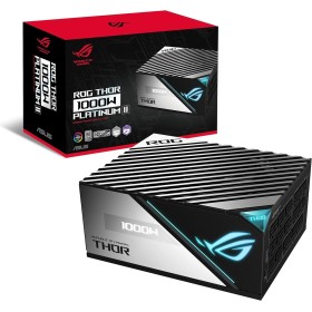 Asus ROG Thor 1000W Platinum II Fuente de Alimentación Modular (1000 Watt, 80+ Platinum, Lambda A++, Disipadores ROG, Ventilador
