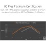 Asus ROG Thor 1000W Platinum II Fuente de Alimentación Modular (1000 Watt, 80+ Platinum, Lambda A++, Disipadores ROG, Ventilador