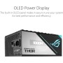 Asus ROG Thor 1000W Platinum II Fuente de Alimentación Modular (1000 Watt, 80+ Platinum, Lambda A++, Disipadores ROG, Ventilador