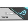 Asus ROG Thor 1000W Platinum II Fuente de Alimentación Modular (1000 Watt, 80+ Platinum, Lambda A++, Disipadores ROG, Ventilador