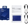 SAMSUNG T7 Shield SSD Portátil 2TB, USB 3.2 Gen.2, SSD Externo, Azul (MU-PE2T0R/EU)
