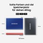SAMSUNG T7 Shield SSD Portátil 2TB, USB 3.2 Gen.2, SSD Externo, Azul (MU-PE2T0R/EU)