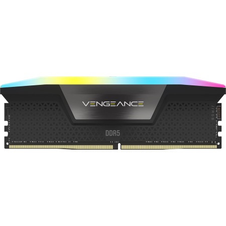 CORSAIR Vengeance RGB DDR5 RAM 16GB (1x16GB) 5600MHz CL40 Intel XMP Memoria de Ordenador Compatible iCUE – Negro