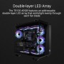 ASUS TUF Gaming TR120 ARGB Reverse Single Pack Black Edition - Ventiladores de 120 mm (marco de 28 mm, presión estática a 2,75