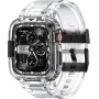 amBand Funda Protector de Pantalla Compatible con Apple Watch Ultra 2/1 49mm, M1 Sport Series Correa Resistente y 2 Paquetes de