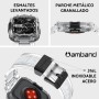 amBand Funda Protector de Pantalla Compatible con Apple Watch Ultra 2/1 49mm, M1 Sport Series Correa Resistente y 2 Paquetes de