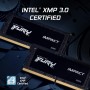 Kingston Fury Impact PnP 32GB (2x16GB) 5600MT/S DDR5 CL40 SODIMM Memoria Gamer para Portátil Kit de 2 - KF556S40IBK2-32