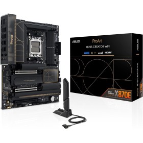 ASUS ProArt X870E-CREATOR WiFi -Placa Base AMD X870E ATX, PCIe 5.0 x16 Compatible con GPU de última generación, 16+2+2 etapas de