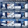 Tokluck Soporte para PS5/ Slim/Pro con Refrigeración y Cargador para PS5 Mando, Ventilador para PS5 Consola de 3 Velocidades con