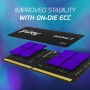 Kingston Fury Impact PnP 32GB (2x16GB) 5600MT/S DDR5 CL40 SODIMM Memoria Gamer para Portátil Kit de 2 - KF556S40IBK2-32