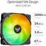 ASUS TUF Gaming LC II 240 ARGB - Sistema de refrigeración líquida (Aura Sync y dos ventiladores de radiador TUF Gaming ARGB de