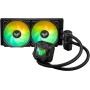 ASUS TUF Gaming LC II 240 ARGB - Sistema de refrigeración líquida (Aura Sync y dos ventiladores de radiador TUF Gaming ARGB de
