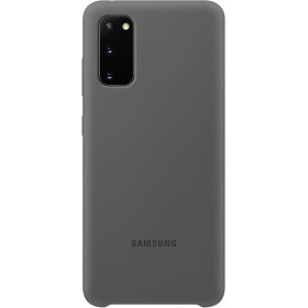 Samsung - Funda de silicona para Galaxy S20, gris