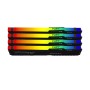Kingston FURY Beast Negro RGB XMP 128GB 5600MT/s DDR5 CL40 DIMM Memoria gamer para Ordenadores de sobremesa Kit de 4 -