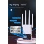 COMFAST 1200Mbps pantalla OLED inteligente repetidor WiFi banda Dual 2