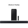 Samsung Barra de Sonido HW-C430/ZF Serie C, 3 Altavoces, subwoofer Incluido, Audio de 2.1 Canales, Adaptive Sound Lite, Negro