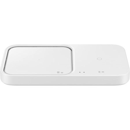 Samsung Wireless Charger Duo Fast Charging 2.0 con Power Adaper 25W, Blanco