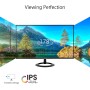 ASUS VZ24EHF Eye Care Monitor Gaming 24 pulgadas (IPS, Full HD, sin marcos, 100 Hz, sincronización adaptativa, 1 ms MPRT, HDMI,